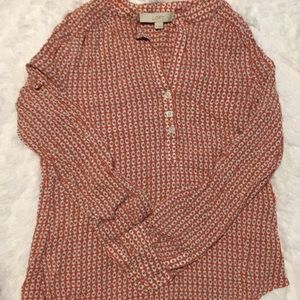Loft Button Blouse